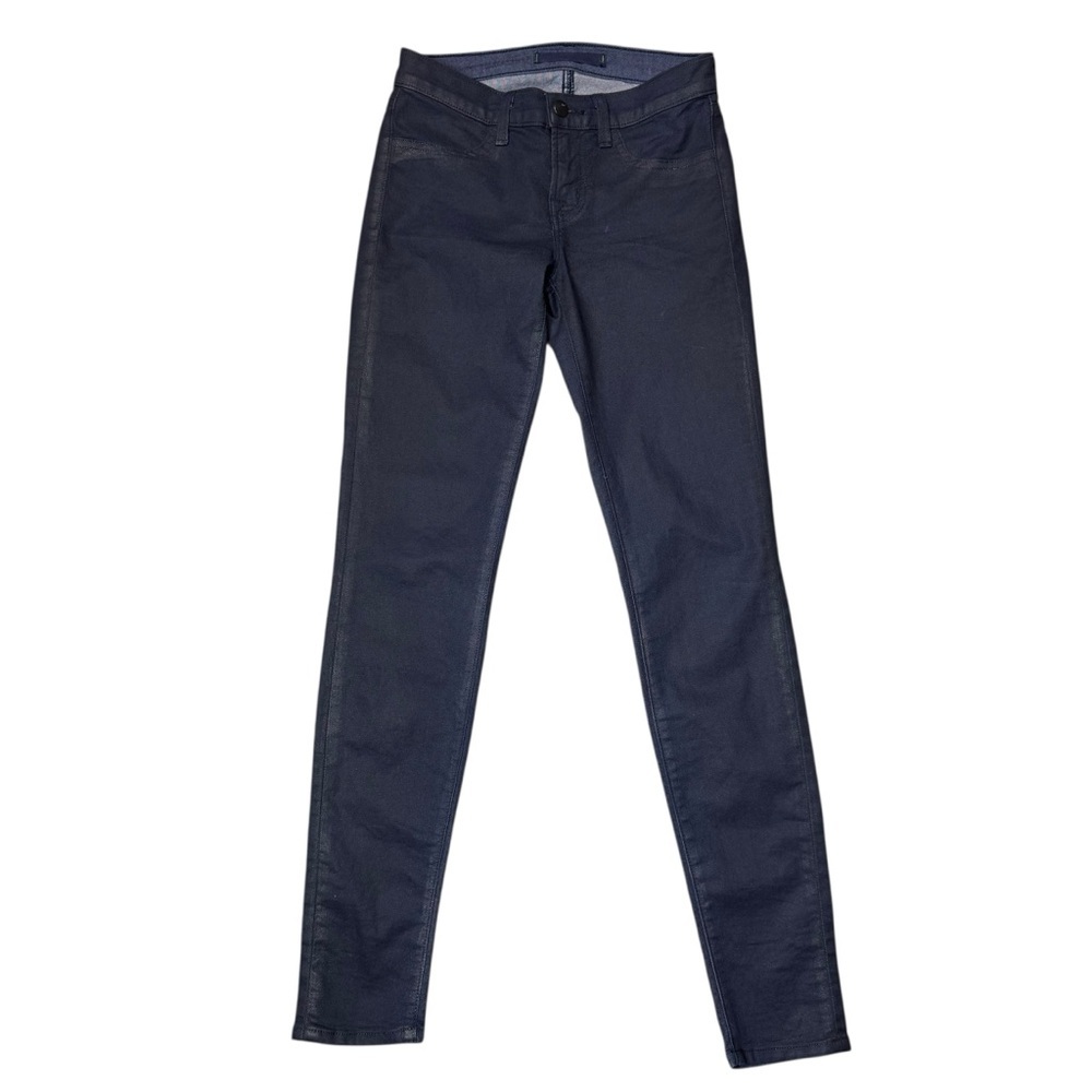 J BRAND Denim Jeans Leggings In Blue Knight Size 25